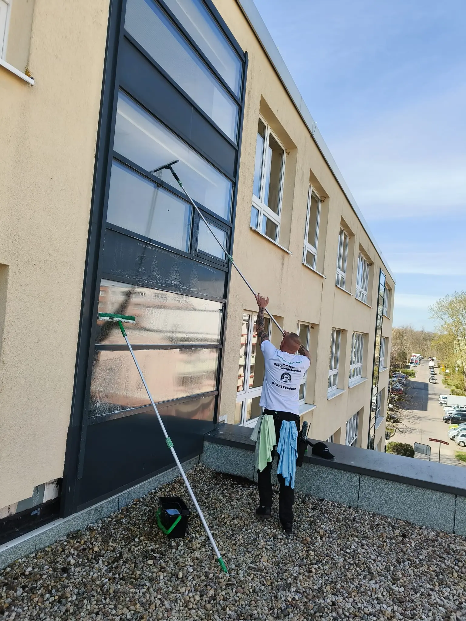 Wintergarten-Glasreinigung durch Patricks Reinigungsservice 